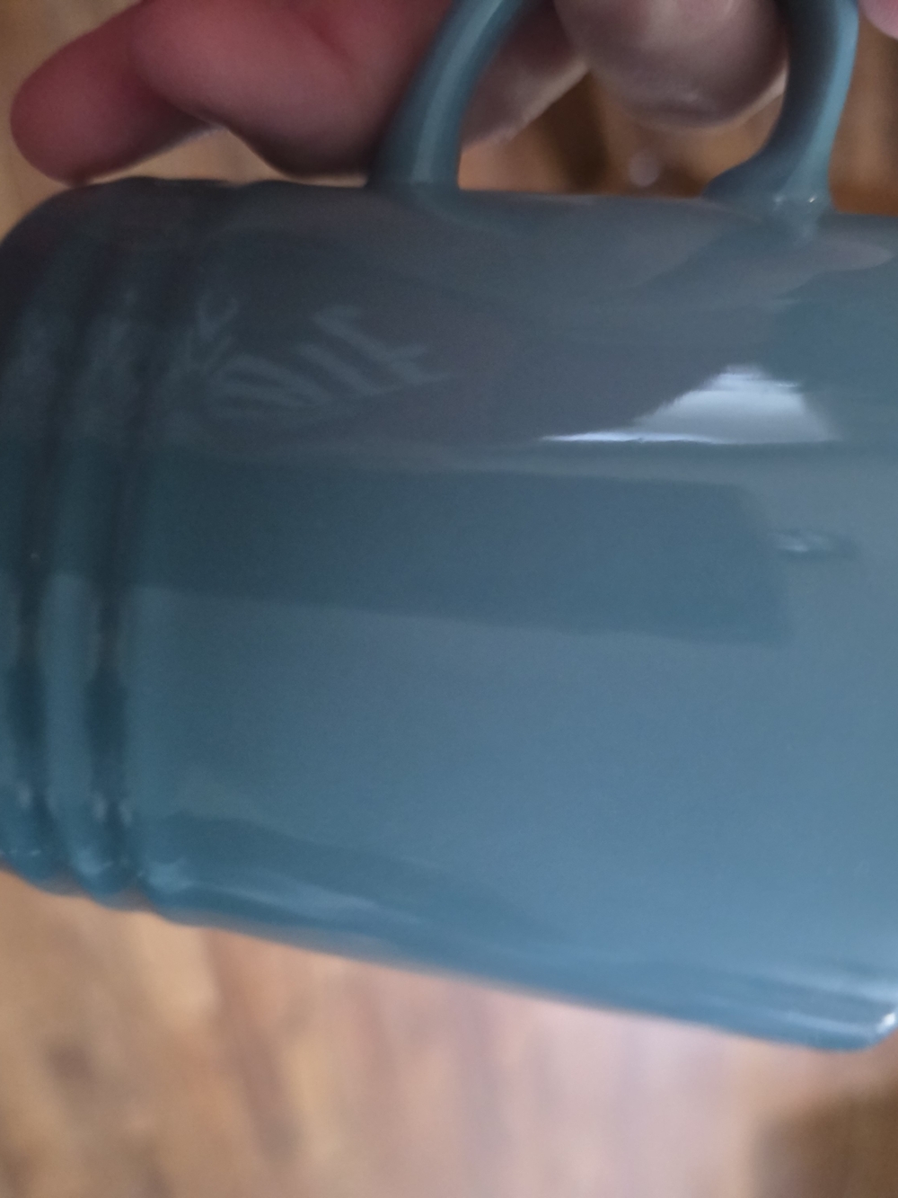 Le Creuset Blue Ceramic Coffee Mug